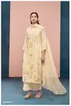 Ruhika 2522 By Ganga Premium Linen Printed Dress Material Wholesale Shop In Surat